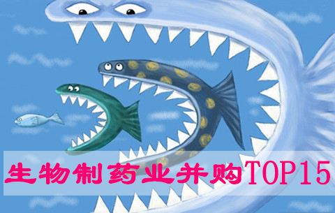 2015年生物制藥業(yè)超級并購TOP15