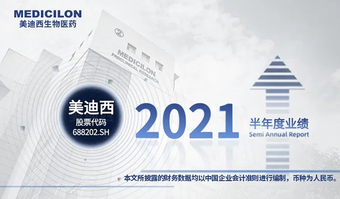 2021年美迪西半年報(bào)來了！