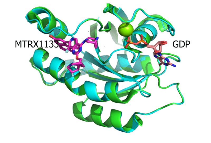 KRAS-G12D-RTX1133-共結(jié)晶與MRTX1133（7RPZ，PDB）的結(jié)構(gòu)比較.png